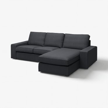 KIVIK, 3-seat sofa with chaise longue, 994.828.39