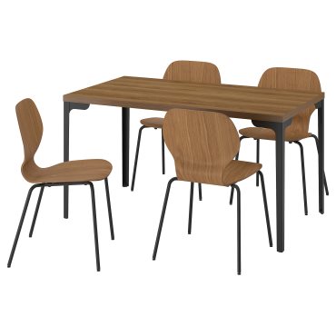 SKÅLSTA, table and 4 chairs, 140x80 cm, 996.093.67