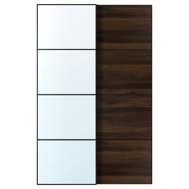 AULI/MEHAMN, pair of sliding doors, 150x236 cm, 996.157.83