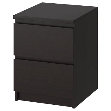 MALM, chest of 2 drawers, 001.033.43
