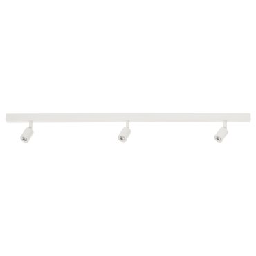 BÄVE, ceiling track with built-in LED light source, 3-spots, 005.272.38