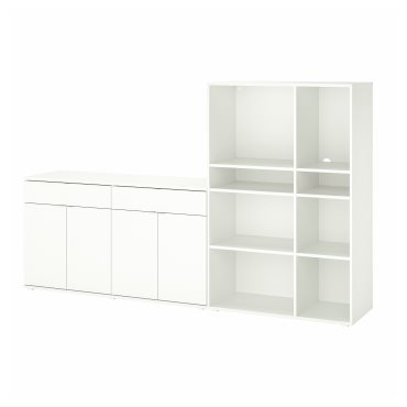 VIHALS, storage combination, 235x37x140 cm, 094.406.17
