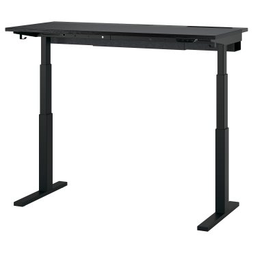 MITTZON, desk sit/stand/electric, 140x60 cm, 095.282.57