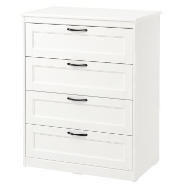 SONGESAND, chest of 4 drawers, 103.667.77