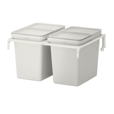 HALLBAR, waste sorting solution for METOD kitchen drawer, 44 l, 193.088.39