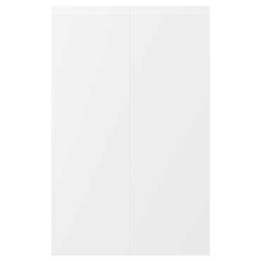 VOXTORP, 2-piece door for corner base cabinet set/left-hand, 25x80 cm, 202.731.84