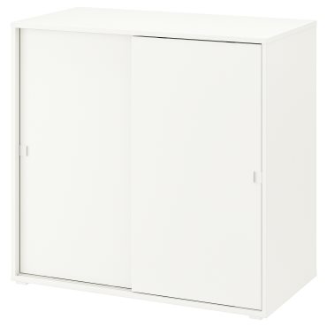 VIHALS, cabinet with sliding doors, 95x47x90 cm, 204.832.62