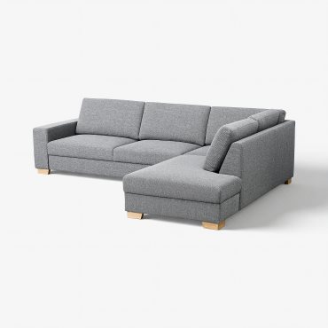 SÖRVALLEN, corner sofa 4-seat with open end/right, 293.147.74