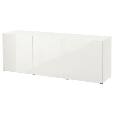 BESTÅ, storage combination with doors, 180x42x65 cm, 293.249.90