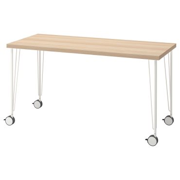 LAGKAPTEN/KRILLE, desk, 140x60 cm, 294.172.63