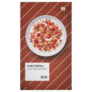 HJALTEROLL, muesli with cocoa and dried berries/UTZ certified, 400 g, 304.783.97