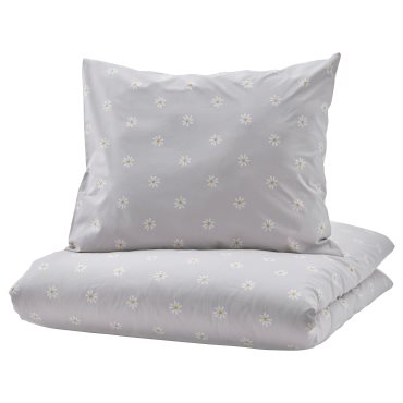 NATTSLÄNDA, duvet cover and pillowcase, 150x200/50x60 cm, 305.080.21