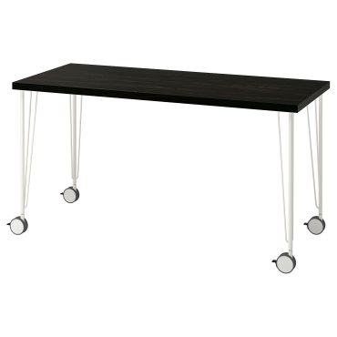 LAGKAPTEN/KRILLE, desk, 140x60 cm, 394.174.89