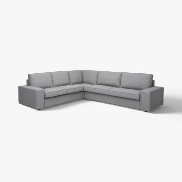 KIVIK, corner sofa, 5-seat, 394.404.75