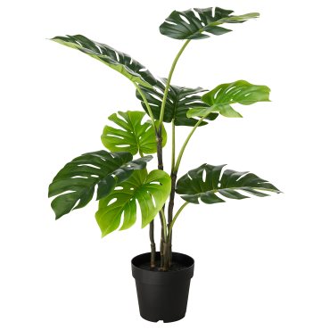 FEJKA, artificial potted plant in/outdoor, Monstera, 403.952.88