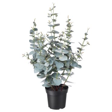 FEJKA, artificial potted plant, in/outdoor eucalyptus, 404.523.68