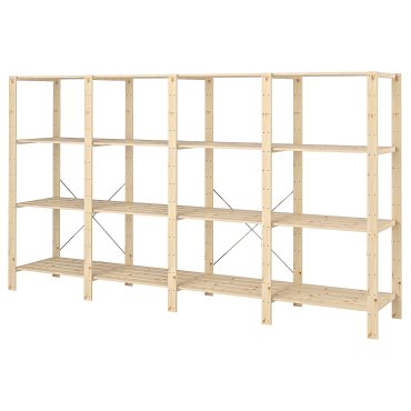 HEJNE, 4 sections/shelves, 490.469.78