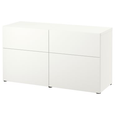 BESTÅ, storage combination with doors/drawers push-open, 120x42x65 cm, 494.126.36