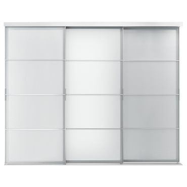 SKYTTA/SVARTISDAL, sliding door combination, 301x240 cm, 494.240.50