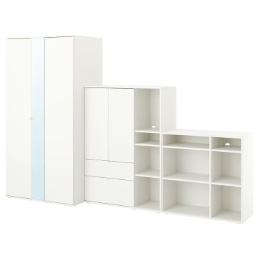 VIHALS, wardrobe combination, 305x57x200 cm, 494.421.91