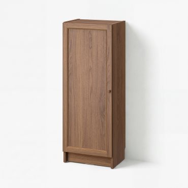 BILLY/OXBERG, βιβλιοθήκη με πόρτα, 40x30x106 cm, 494.832.90