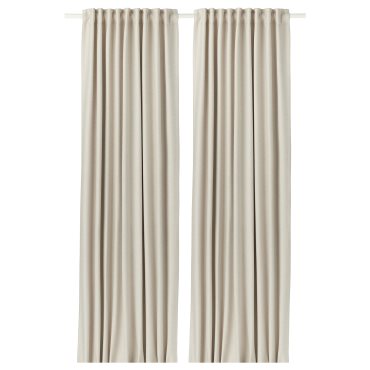 VILBORG, room darkening curtains, 1 pair, 502.975.55