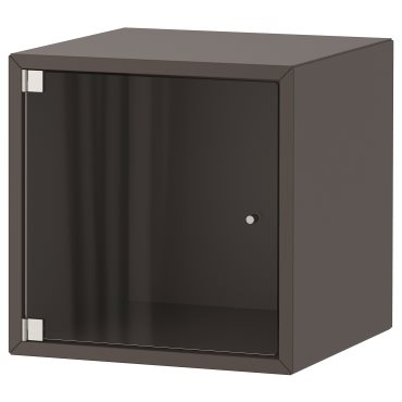 EKET, wall cabinet with glass door, 693.363.59
