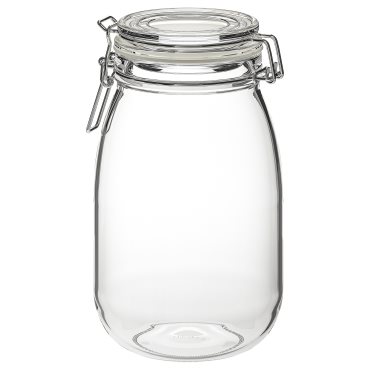KORKEN, jar with lid, 702.135.50