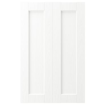 ENKÖPING, πόρτα για γωνιακό ντουλάπι βάσης 2 τεμ. 25x80 cm, 705.057.75