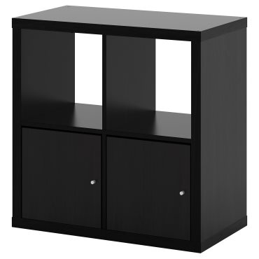 KALLAX, shelving unit with doors, 792.782.69