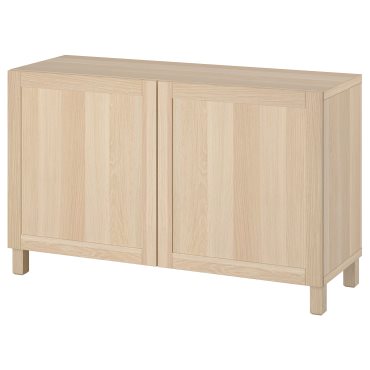 BESTÅ, storage combination with doors, 120x42x74 cm, 794.214.27