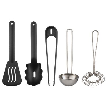 DUKTIG, 5-piece toy kitchen utensil set, 801.301.68