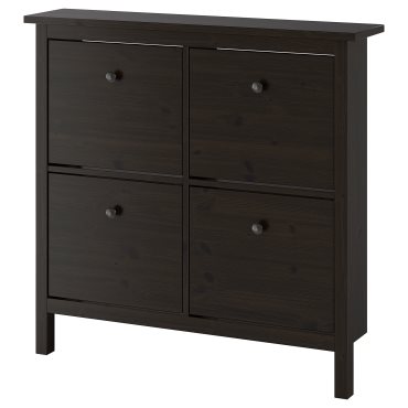 HEMNES, shoe cabinet with 4 compartments, 801.561.20