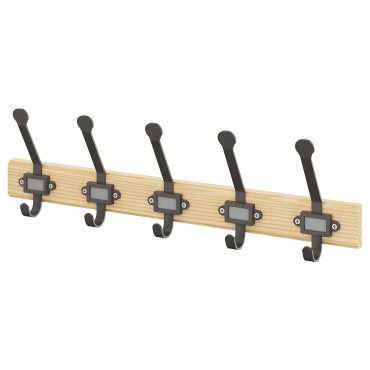 KARTOTEK, rack with 5 hooks, 803.470.78
