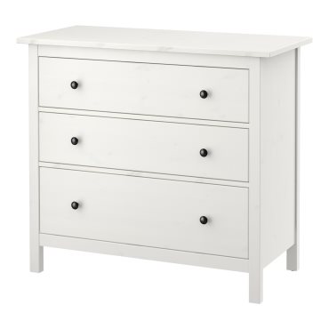 HEMNES, συρταριέρα με 3 συρτάρια, 804.247.45