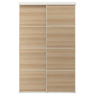 SKYTTA/MEHAMN, sliding door combination, 152x240 cm, 894.240.48