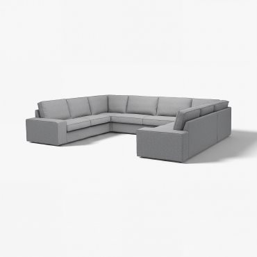 KIVIK, u-shaped sofa, 7-seat, 894.405.76