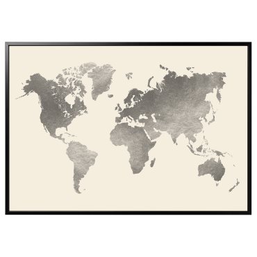 BJÖRKSTA, πίνακας/Ο κόσμος, 200x140 cm, 895.089.48