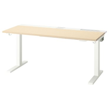 MITTZON, desk sit/stand/electric, 140x60 cm, 895.282.39