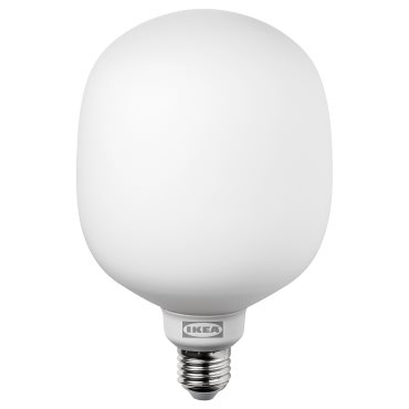 TRÅDFRI, LED bulb E27 470 lumen, wireless dimmable white spectrum/tube-shaped, 904.619.16
