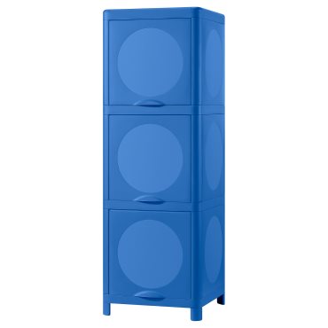 IVÖSJÖN, cabinet with doors, 33x34x99 cm, 906.098.71