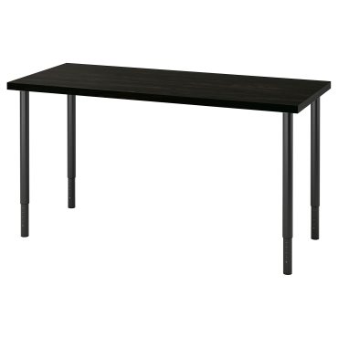 LAGKAPTEN/OLOV, desk, 140x60 cm, 994.174.86