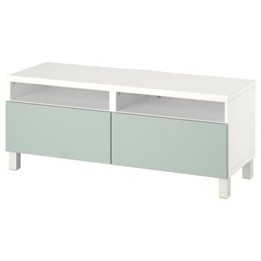 BESTÅ, έπιπλο TV με συρτάρια με μαλακό κλείσιμο, 120x42x48 cm, 994.358.76