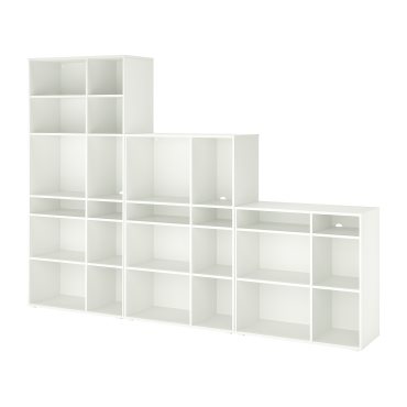 VIHALS, shelving combination, 286x37x200 cm, 994.405.66