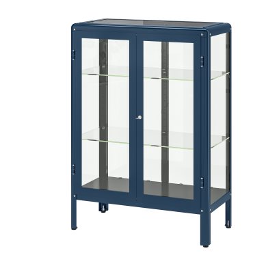 FABRIKÖR, glass-door cabinet, 003.631.71