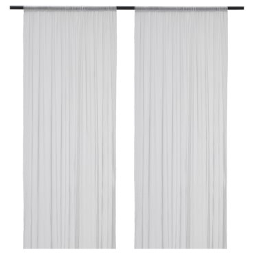 HILDRUN, sheer curtains, 1 pair, 003.865.49