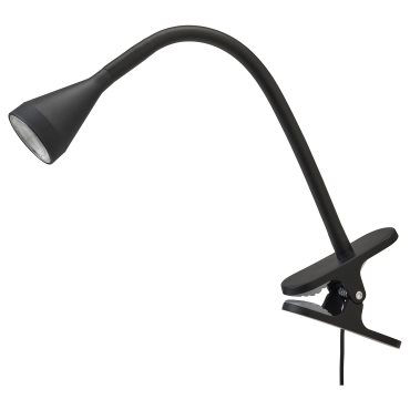 NÄVLINGE, σποτ με κλιπ και ενσωματωμένο φωτισμό LED, 004.498.77