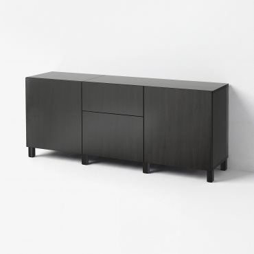 BESTÅ, storage combination with drawers push open, 180x42x74 cm, 094.126.81
