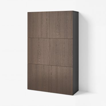 BESTÅ, storage combination with doors, 120x42x193 cm, 094.216.71