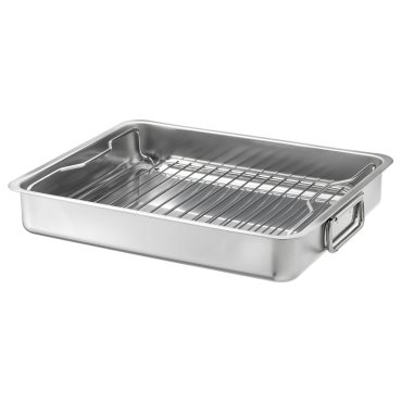 KONCIS, roasting tin with grill rack, 100.990.53